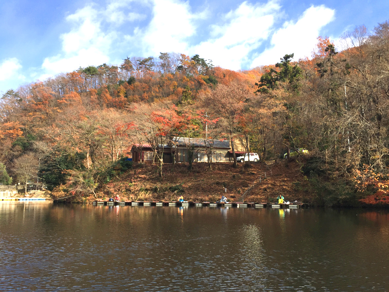 間瀬湖へら鮒