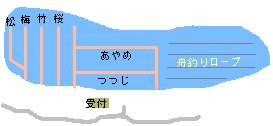 野田幸手園　釣りmap