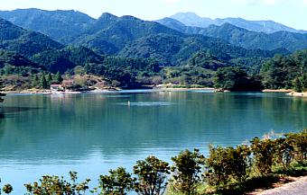 大塩湖へらぶな釣り