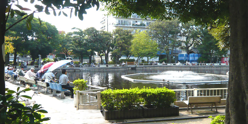 清水池公園へらぶな釣り