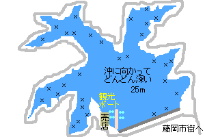 竹沼ヘラブナ釣りmap