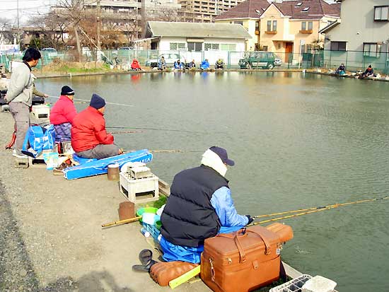 東京都 多摩川へら鮒センター