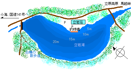 立岩湖ヘラブナ釣り