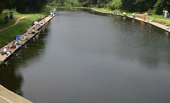 富里の堰 へらぶな釣り