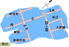 筑波流源湖 水深map