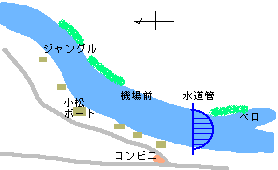 横利根川へらぶな釣り