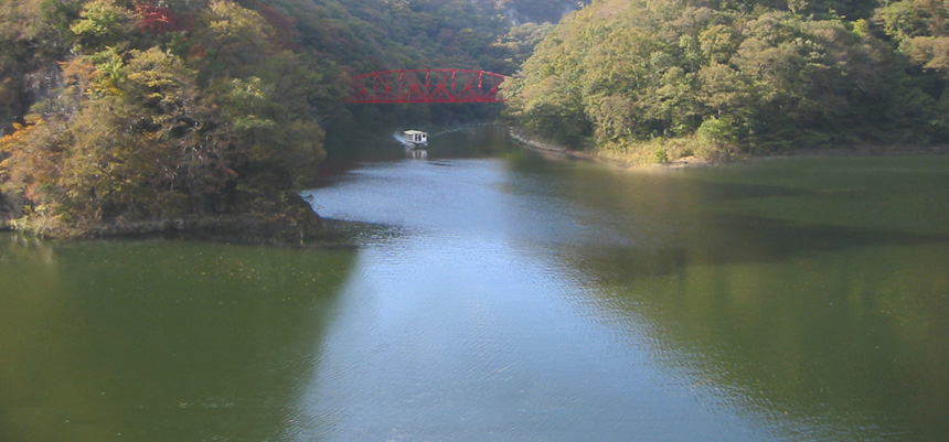 神龍湖へらぶな釣り