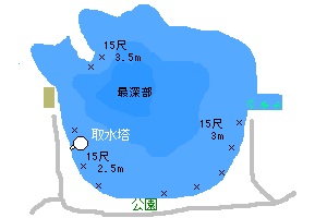 天理市 白川ダムmap
